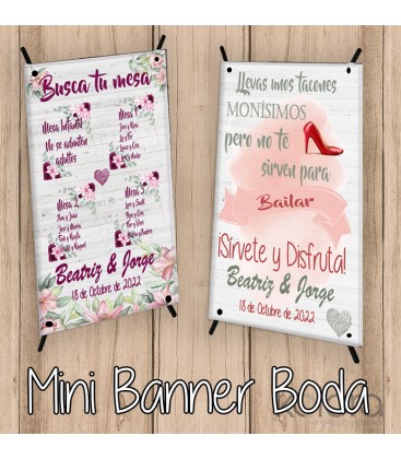 MINI BANNER BODA